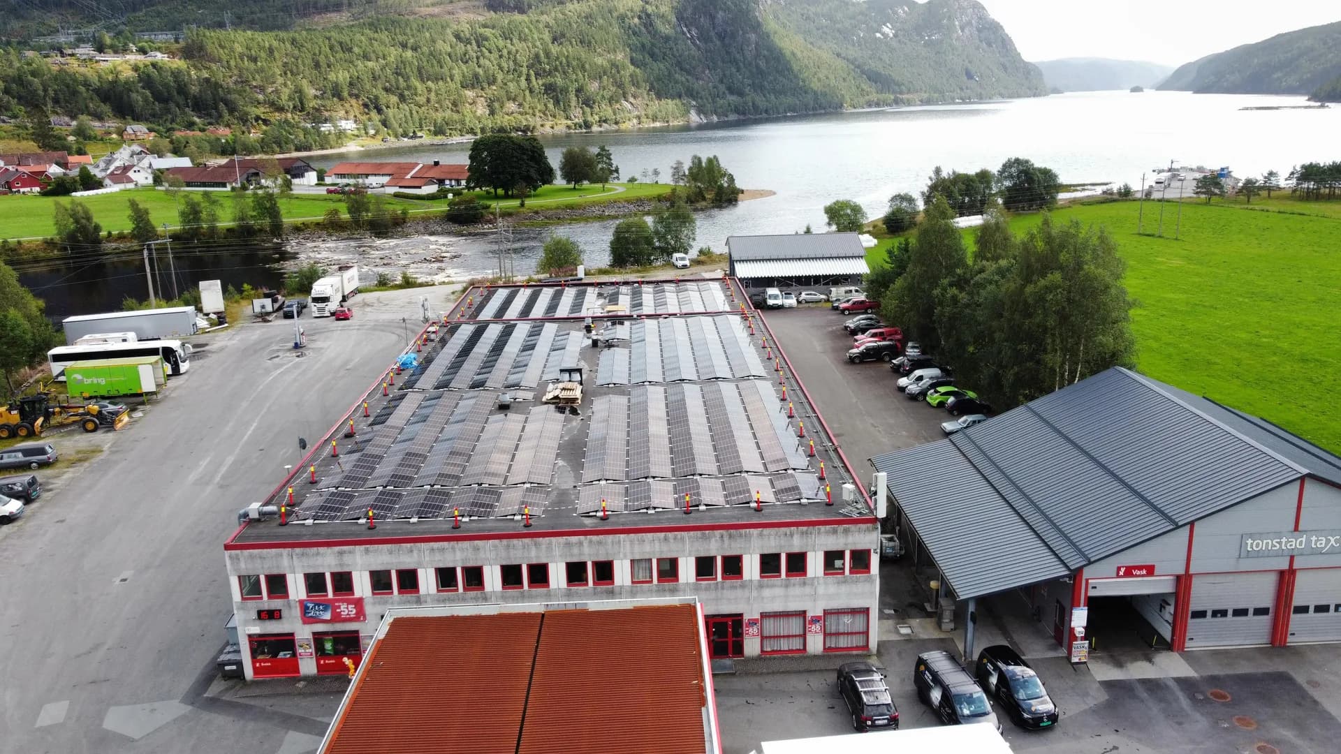 Solkraft for næringsbygg